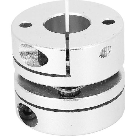 Accouplement d'arbre simple en alliage d'aluminium pour pompes et ventilateurs, diamètre intérieur 16 mm, diamètre extérieur 39 mm. (1/5)