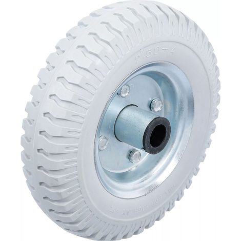 Bgs Technic – Roue pour diable 220 mm – Increvable en polyuréthane – Capacité de charge 100 kg – Roulement à rouleaux haute qualité