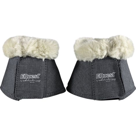 EQuest Hufglocke Melange speziell für Shettys, 2er Set - Schwarz (1/5)