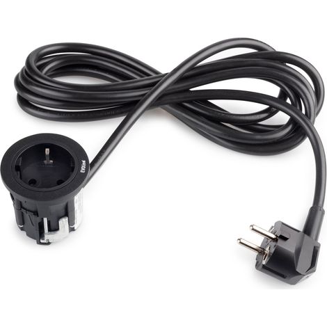 Multiconnettore One, Verniciato nero, Tecnoplastica 5048314 EMUCA (1/5)