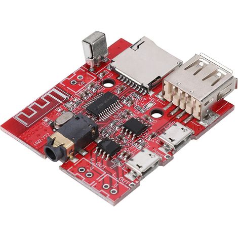 Carte réceptrice de module de décodage MP3 Bluetooth 4.1 avec télécommande (1/5)