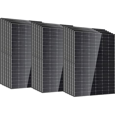 Lot de 18 Panneaux solaires 500Wc DMEGC Bifacial - Bi-verre