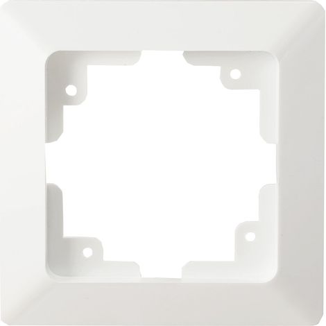 Cadre décoratif MILOS 23159, 1 poste, blanc mat