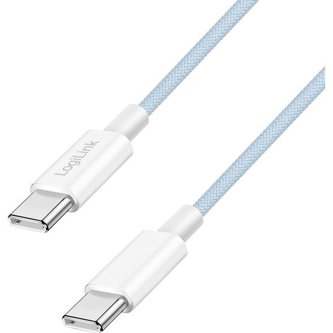 LogiLink USB-C® Kabel USB 2.0 USB-C® Stecker 1.5 m Blau CU0351 (1/5)