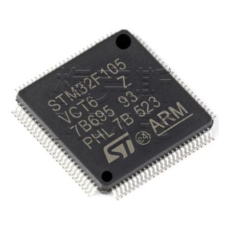 Elektronische Bauteile des STM32F105VCT6 STM32F105VCT7 Chips, 5 Einheiten zum Zusammenbauen.