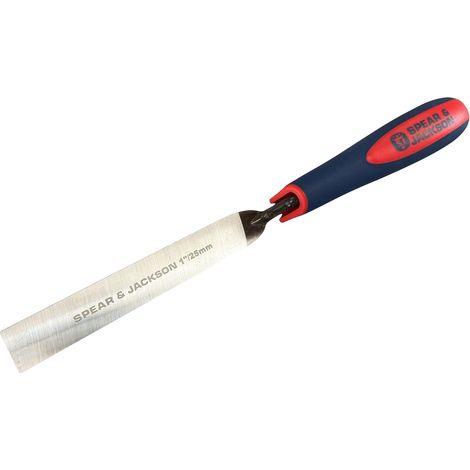 1 - Truelle à Jointer - Lame en Acier Carbone - Pour Joints de Mortier et Réparation - Maçonnerie et Restauration - Noir - 25x6cm