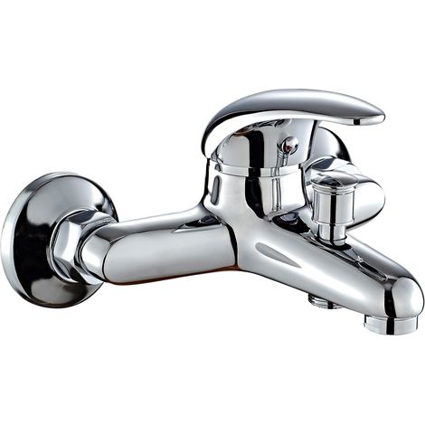 Robinet Mitigeur de baignoire/ bain chromé. (1/3)
