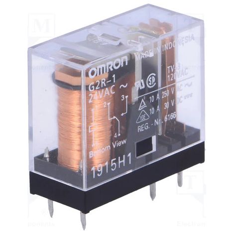 Relais 24vac 1 Geschaltet 10a/250vac Omron G2r-1-24ac