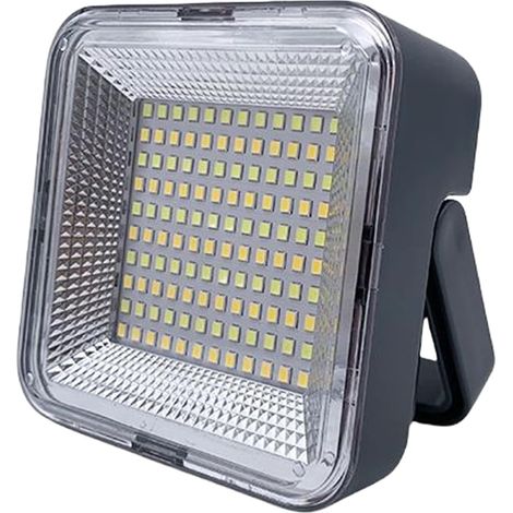 Lampe de travail portable LED étanche  Lampe de travail LED Pour camping portable, construction, chasse, réparation automobile, chantiers, pêche, atelier, (1/5)