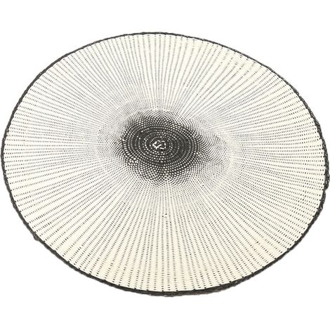 Sottopiatto tovaglietta portapane decorato in carta da Ø 38 cm in modelli assortiti (1/3)