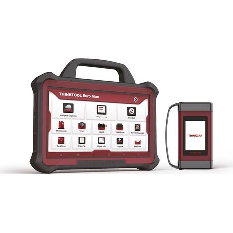 Clas – Outil diagnostic thinktool euro max 13.3" AD000TKT06 – Multimètre avec affichage numérique – Indice de sécurité CAT III – 256Go stockage – 8Go RAM