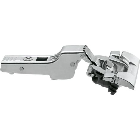 Charnière 110° pour porte en applique - BLUM - INSERTA - Semi-applique - BLUMOTION intégré décondamnable - K1,5 - Nickelé