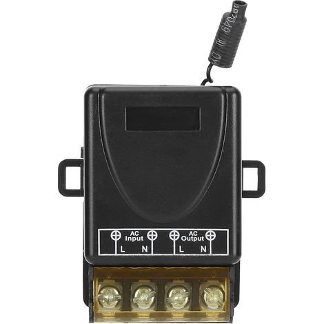 Relais de commande à distance haute puissance KR2201B-4 220 V 30 A 433 MHz pour moteur de pompe à eau (1/5)