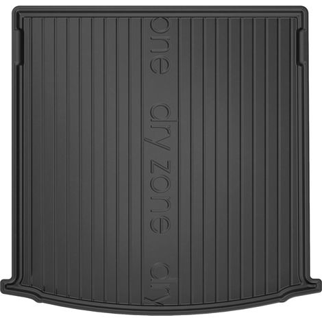 Tapis de coffre pour Toyota Auris II Break 2012-18 sans niche latérale TPE Noir (1/5)