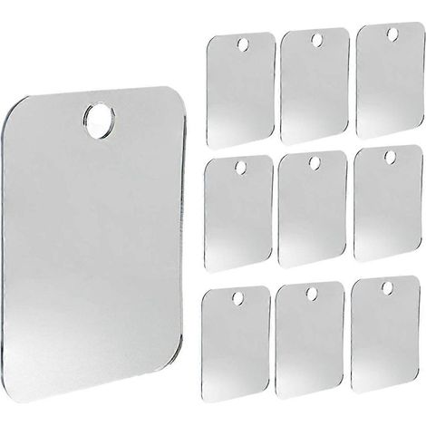 Miroir de douche anti-buée en acrylique - Miroir de rasage sans buée (1/5)