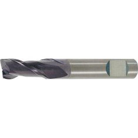 Fragola Breve Cilindrica, Di Tipo N Coda Hb - Uf, Metallo Duro, Acciaio Inossidabile, Superficie Rivestita Con Tialn, Ø D1 - E8 18.0 Mm Lungo. Totale I1 100 Millimetri