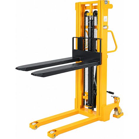 Matisère – Gerbeur manuel 2500 mm de levée – Charge max 1000 kg – Mât compact pour espaces exigus – 1840043251