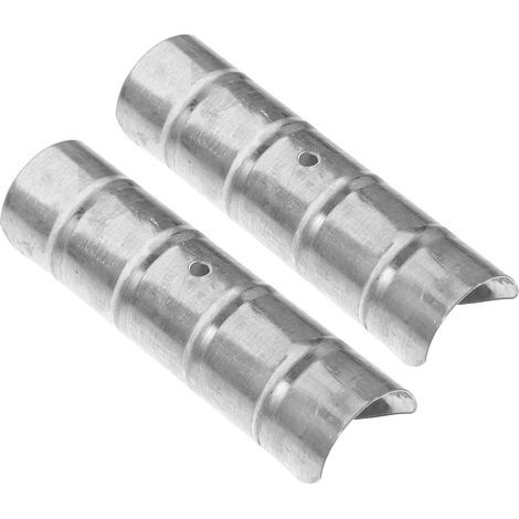 Lot de 2 Connecteurs de Tringle à Rideaux 9 CM, Raccords Robustes et Décoratifs, Joints Résistants à l'usure, Accessoires Pratiques pour Tringles à Rideaux de Fenêtres (1/5)