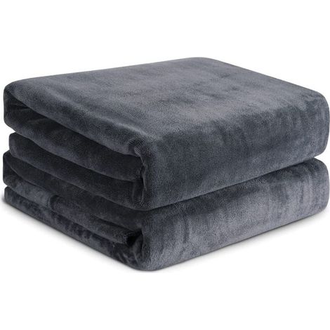Lot de 2 serviettes de bain - Draps de Bain 80180cm Grande Serviettes très absorbantes, 80180cm(Gris)