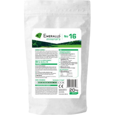 Emeralld Minerals Complex fertilizer No16 NPK 16-16-16 +7S 20 kg