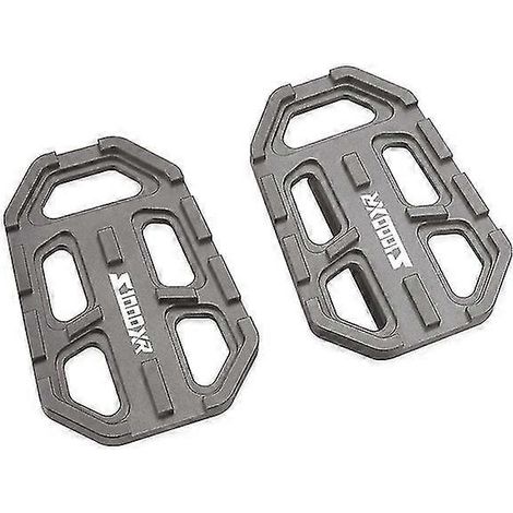 Motorrad SS 1000 XR XR Billet Wide Fußrasten Pedale Rest Fußrasten S 1000 XR für BMW S1000XR 2015 2016 2017 S1000 XR S 1000XR --Grau S1000XR