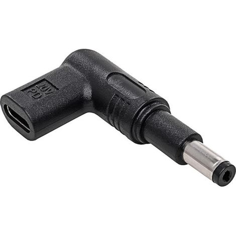 Adaptador USB-C / 4,8 x 1,7 mm para portátil AK-ND-C13, adaptador de suministro de energía de 100 W (1/3)