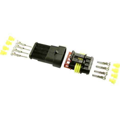 BAAS Superseal Set AMP-Superseal 1.5mm Series Polzahl Gesamt 4 Rastermaß: 6 mm ES14 1 St.