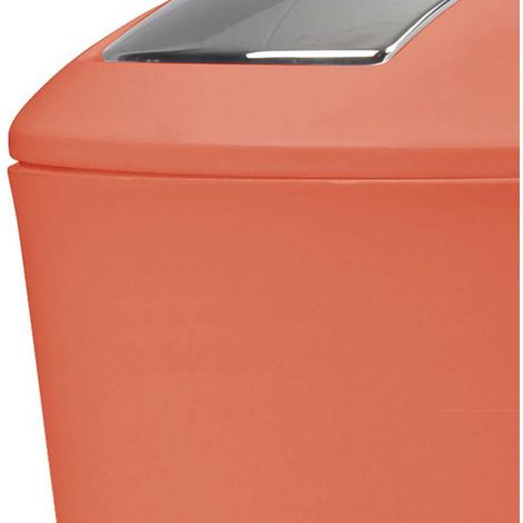 Poubelle a bascule 5.6 L 19 x 28 cm Flic Flac terracotta (1/3)
