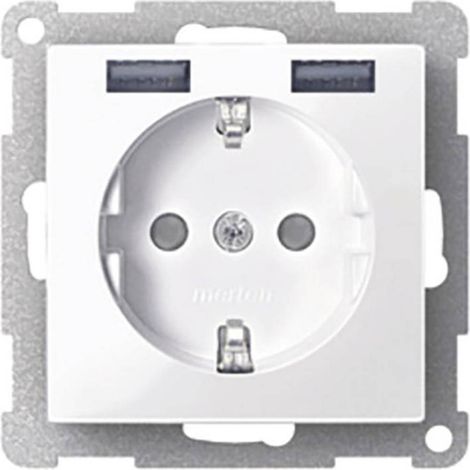Merten Frutto System M bianco polare MEG2366-0319 1 pz. (1/2)
