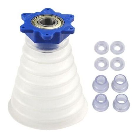 Bol Collecteur De Poussière Pour Trous De Perçage, Collecteur De Poussière De Perceuse, Bol À Poussière De Scie Cloche En Silicone De 4,13 Pouces, Accessoires De Rénovation Domiciliaire (1/5)