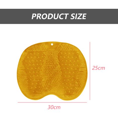 Bain de massage pour salle de bain pour éliminer les peaux mortes, laver les pieds,coussin de bain antidérapant en silicone