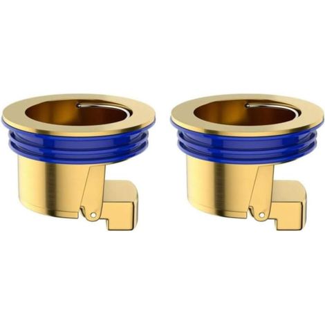Bouchons de douche anti-odeurs, lot de 2, bouchons de douche anti-refoulement, pour canalisations d'un diamètre de 32 à 42 mm. (1/5)