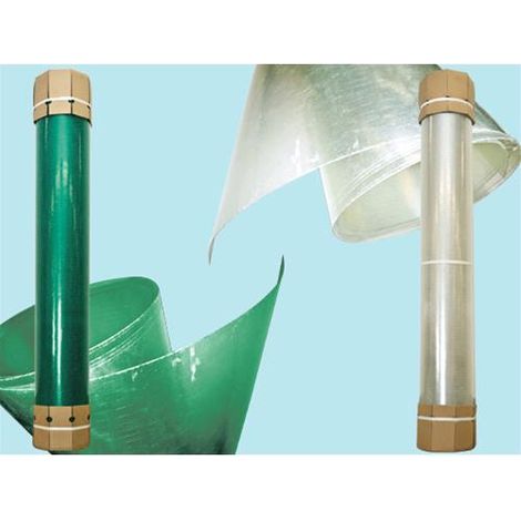 Plastica Piana laminata in vetroresina - Verde Altezza 1 mt. rotolo 40 mt