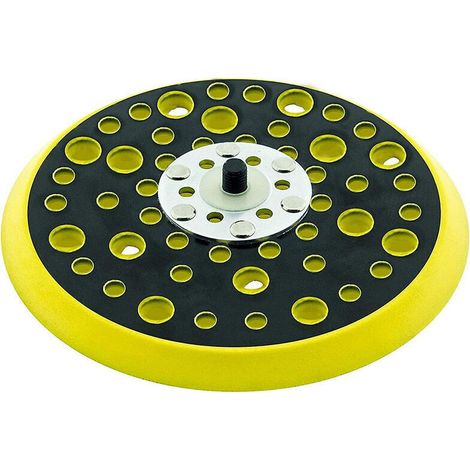 150mm diameter Velcro sanding disc, 5/16" thread, 52 holes, compatible with Mirka sanders