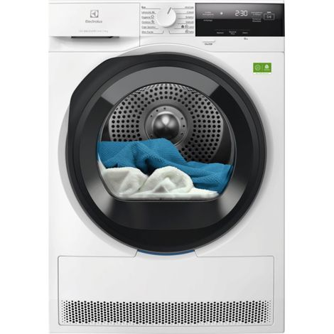 Sèche linge Electrolux EW7H39B blanc 9 kg pompe chaleur (1/4)