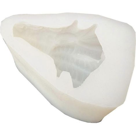 Moule en silicone souple en forme de tête de dragon, adapté aux aliments, pour argile, résine, céramique et bonbons. Convient également pour la fabrication de bonbons en argile, résine et céramique.