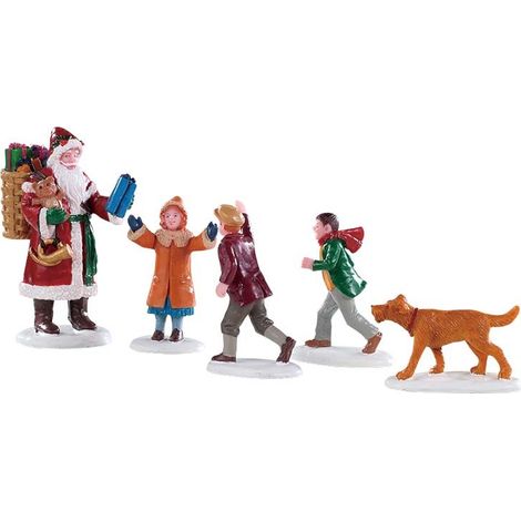 Papa Christmas, Set Of 5 Art.-Nr. 92745