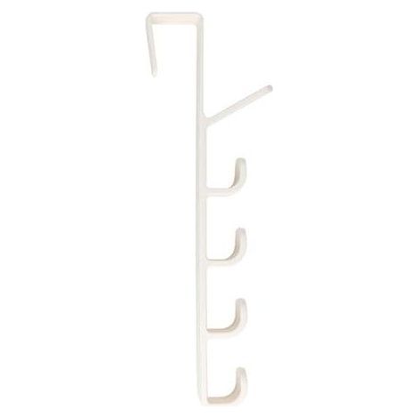 Organisateur Pour Porte - Support Multifonction Vêtements Et Accessoires - Convient Portes Jusqu'à 3,5 Cm D'épaisseur - Charge Maximale 5 Kg - 1 Pièce (1/5)