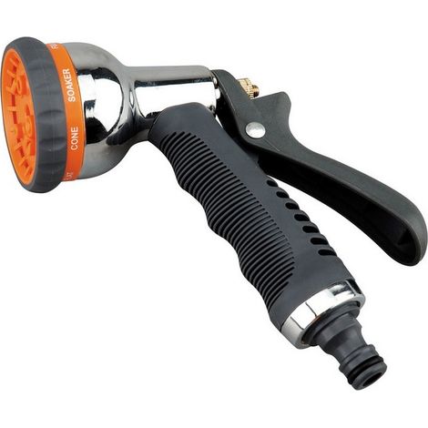 12PZ SPRUZZATORE COMBINATA 8 GETTI IN METALLO CROMATO