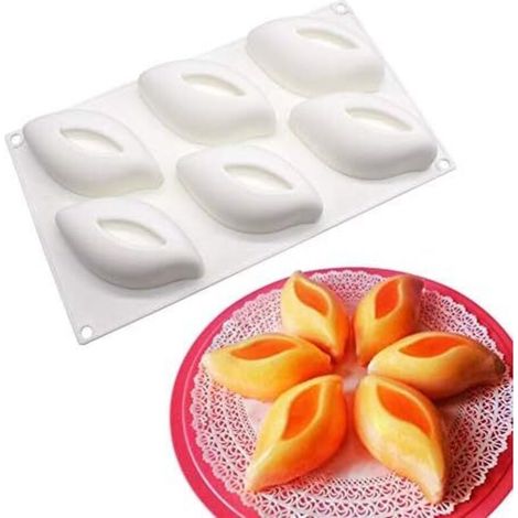 Moule à Mousse Cake 6 Trous Pod Petal-Fei Yu (1/5)