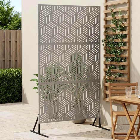 vidaXL Écran de confidentialité 100 x 50 x 180 cm Acier galvanisé (1/5)