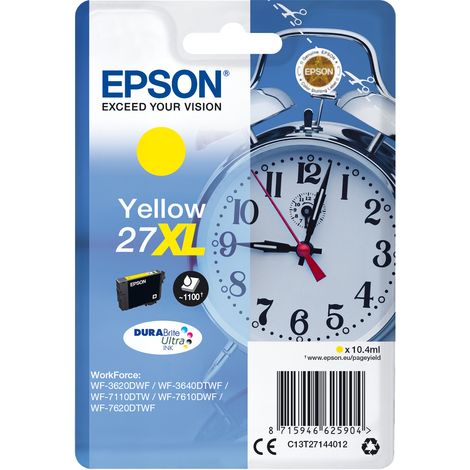 Epson Alarm clock Cartouche "Réveil" 27XL - Encre DURABrite Ultra J (1/3)