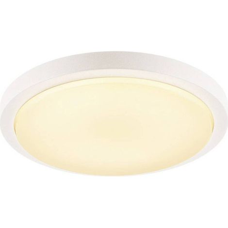 [NEUWERTIG] B-Ware SLV Außendeckenleuchte Deckenlampe LED AINOS 18W Sensor rund weiß Warmweiß IP44 (1/2)