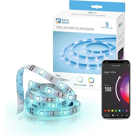 STRISCIA LED WIFI CCT+RGB ESTERNO IP67 720LM 12W - 3M
