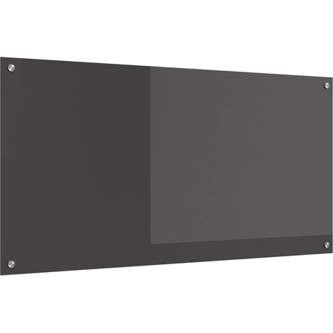 Küchenrückwand Dunkelgrau 120 x 60 cm Gehärtetes Glas (1/5)