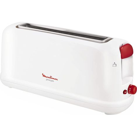 Grille-pain Blanc 1 Fente Longue 1000W (1/2)