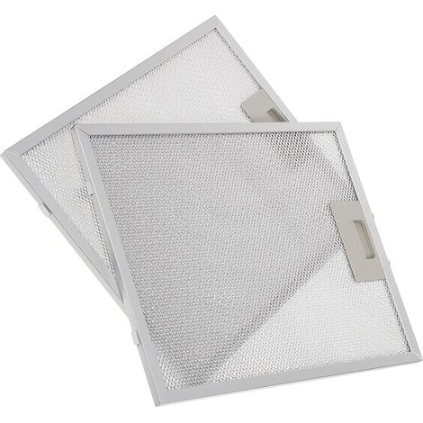 Filtres à Graisse Protège la Hotte Cuisine Domestique en Aluminium Lot de 2 Facile à Installer pour Hotte Aspirante (1/5)