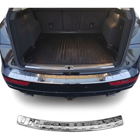 Protection seuil de Pare-Chocs arriére pour Audi Q5 8RB 2008-2017 Acier INOX (1/5)