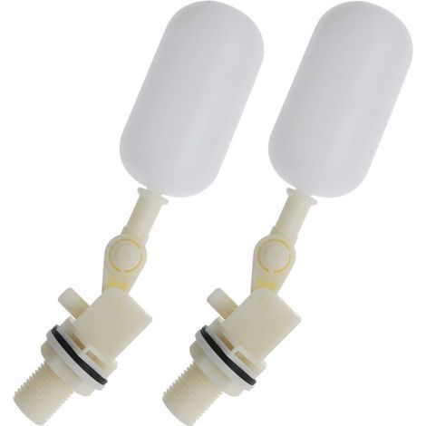2pcs 3/4 pouce Robinet Boule de Vanne à Flotteur Eau automatique pour Aquarium 25mm (1/5)