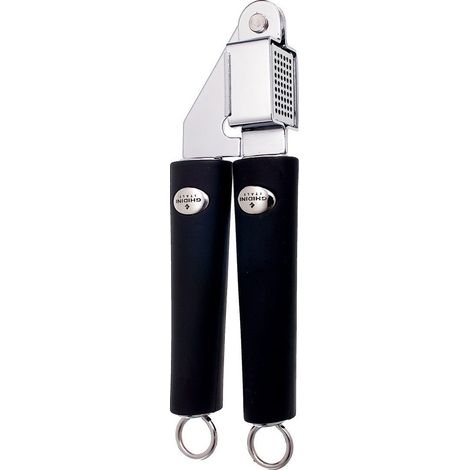 Ghidini Cipriano Spremiaglio Twist Special con Manico in Silicone, Acciaio Inox, 20 cm